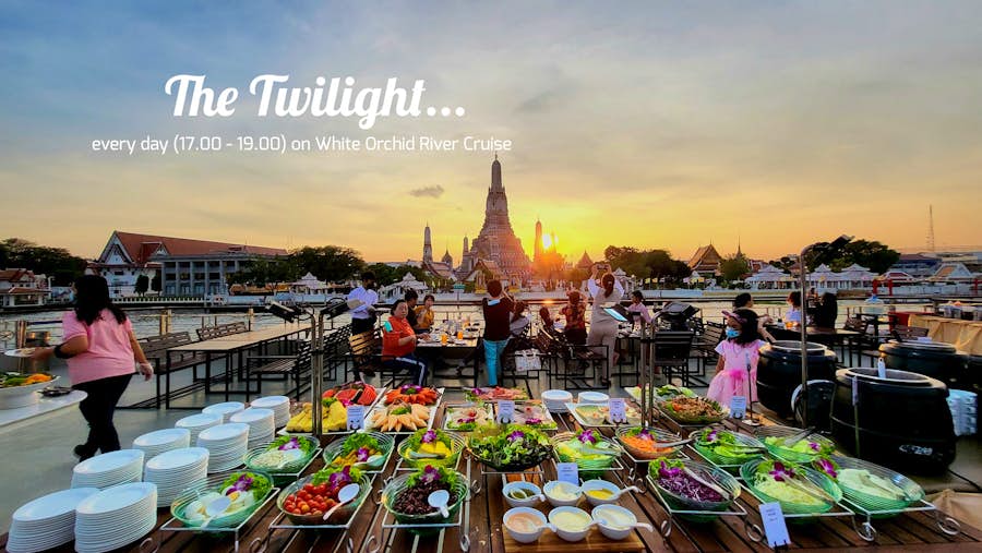 วิววัดอรุณฯ ตอนเย็นๆ