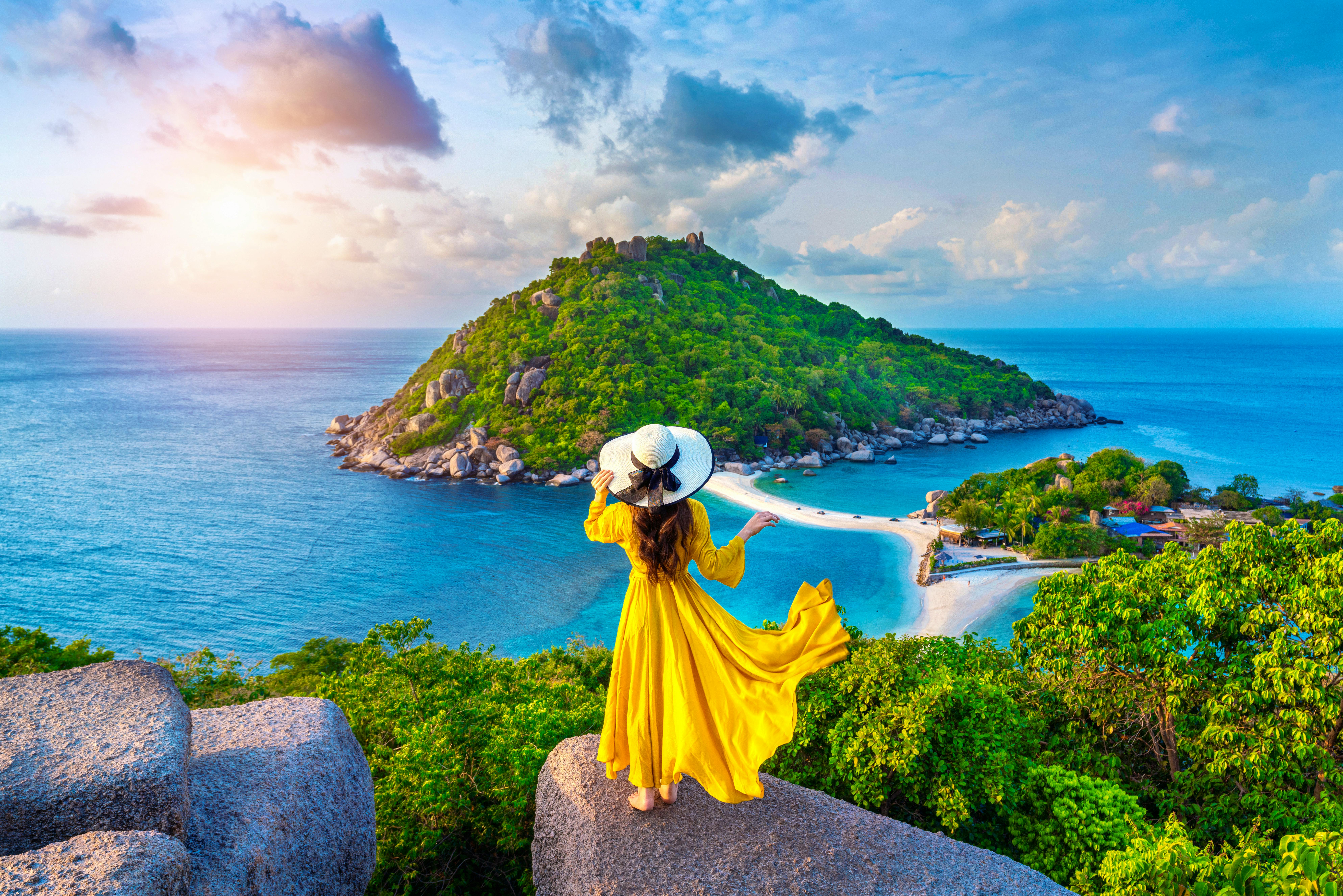 Koh Nanyuan Viewpoint the best wonderful Island in Thailand