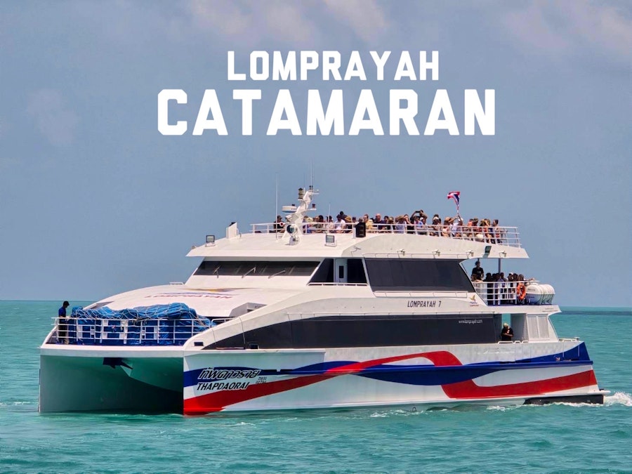 Lomhprayah Catamaran to Koh Nangyuan, Koh Prangan, Koh Tao and Koh Samui from Bangkok or Huahin